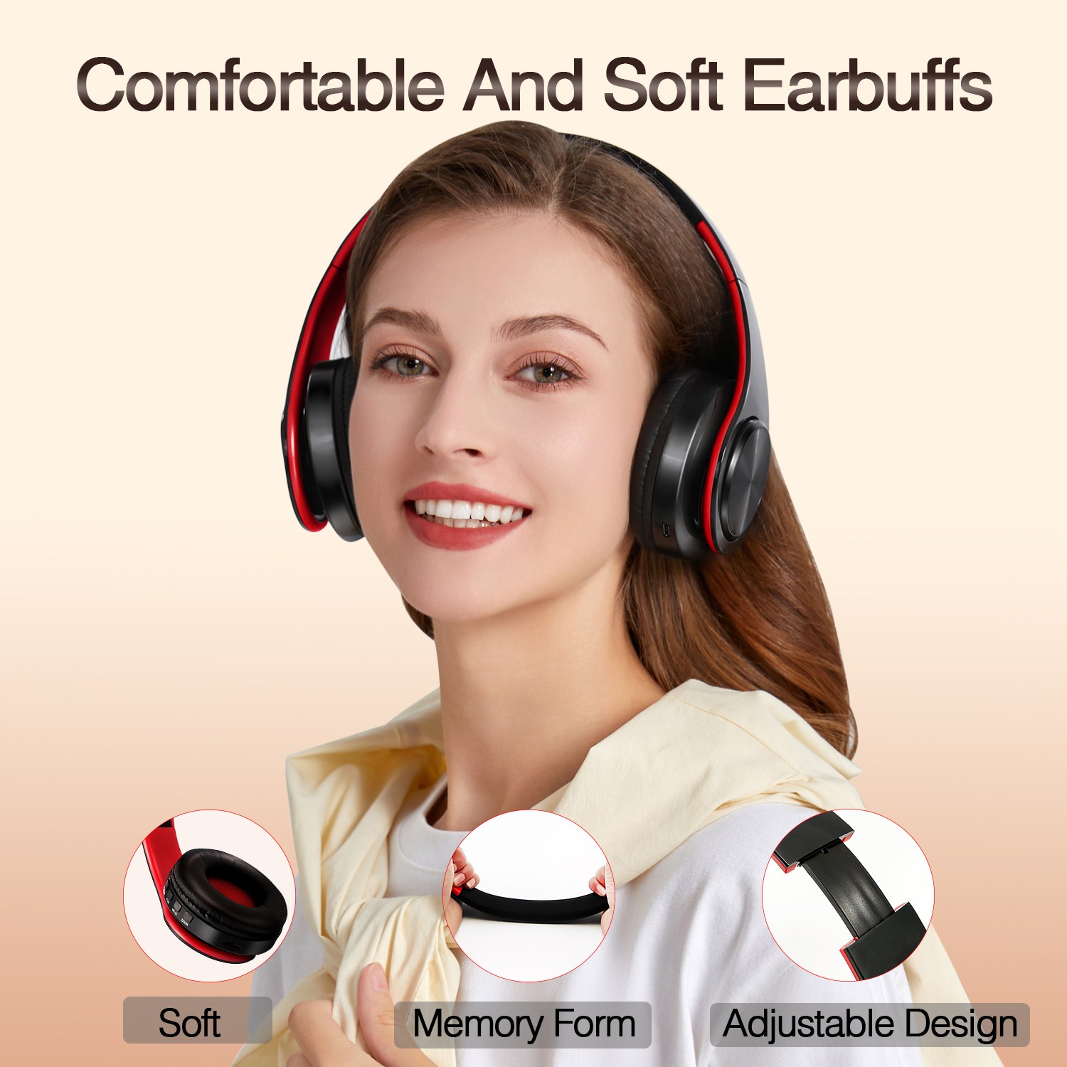 CATASSU Earphone Bluetooth Hea - Anc Wireless Over Ear Headphones review and price