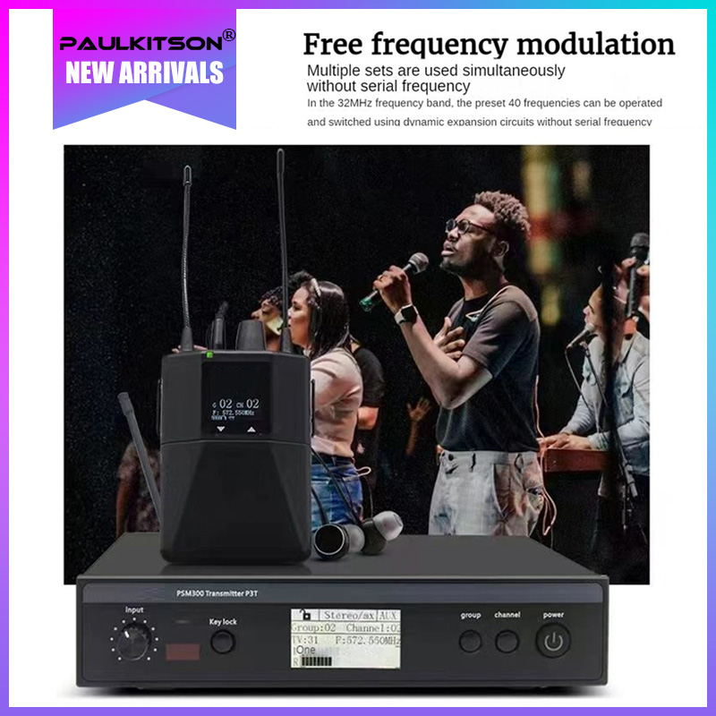 Paulkitson PSM300 UHF Wireless - In Ear Monitors For Singers review and price