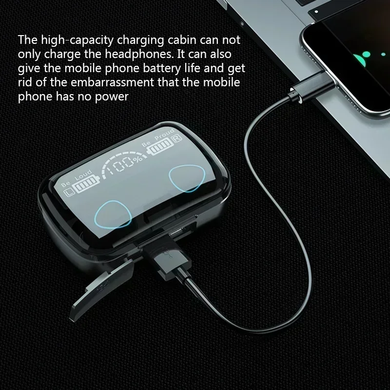 TWS BT5.3 Headphones LED Displ - Tws Earbuds Bluetooth 5.3 review and price
