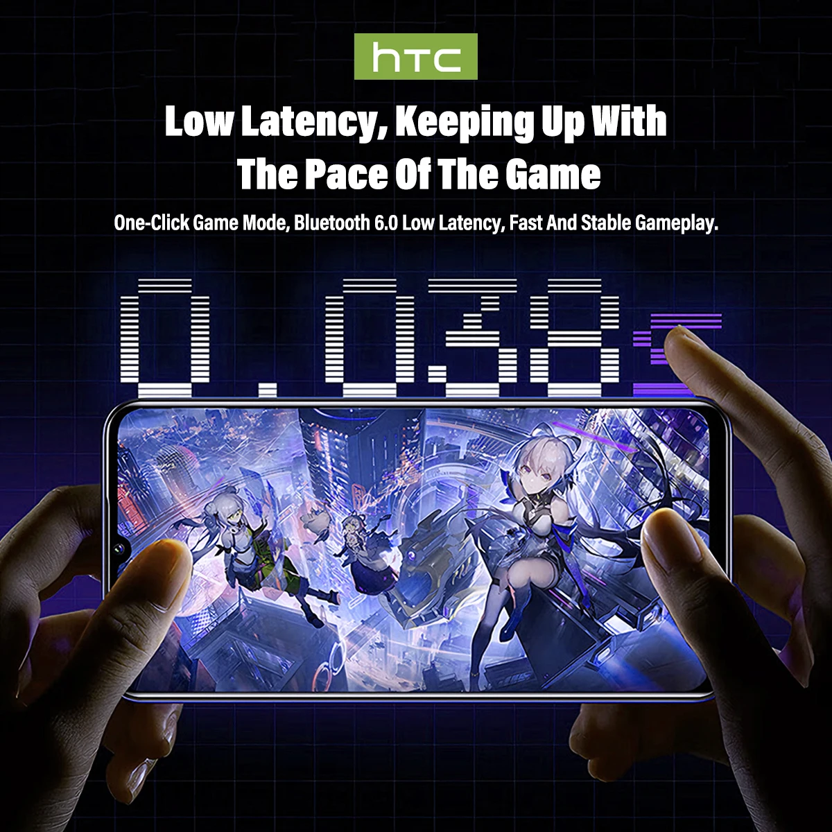 HTC NE70 Bluetooth V6.0 Headph - Type C Wired Earphones With Mic review and price