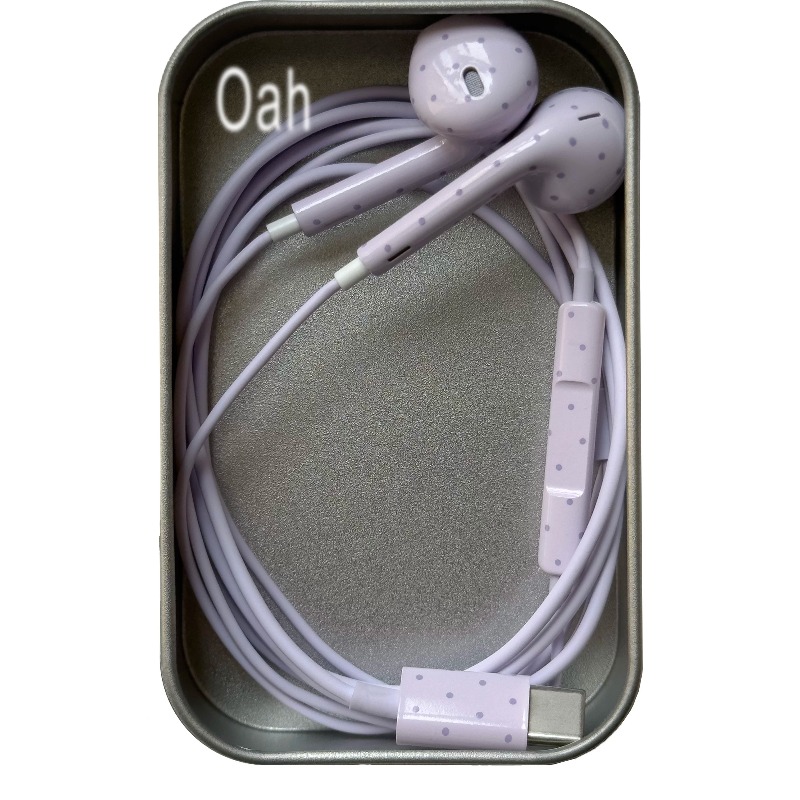 Oah Polka Dot Wired Earphones  - Headphones review and price
