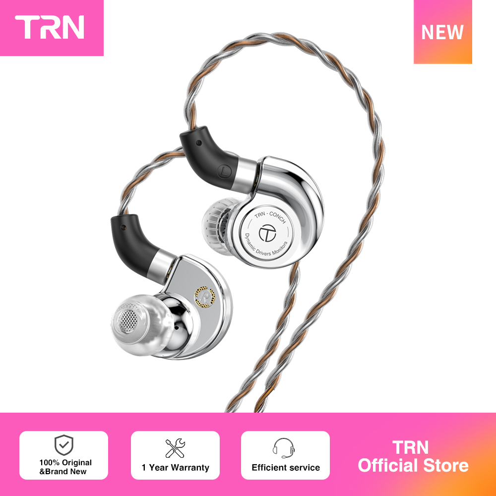 TRN Conch Earphone Lucky Bag H - Planar Magnetic Iem Earphones review and price