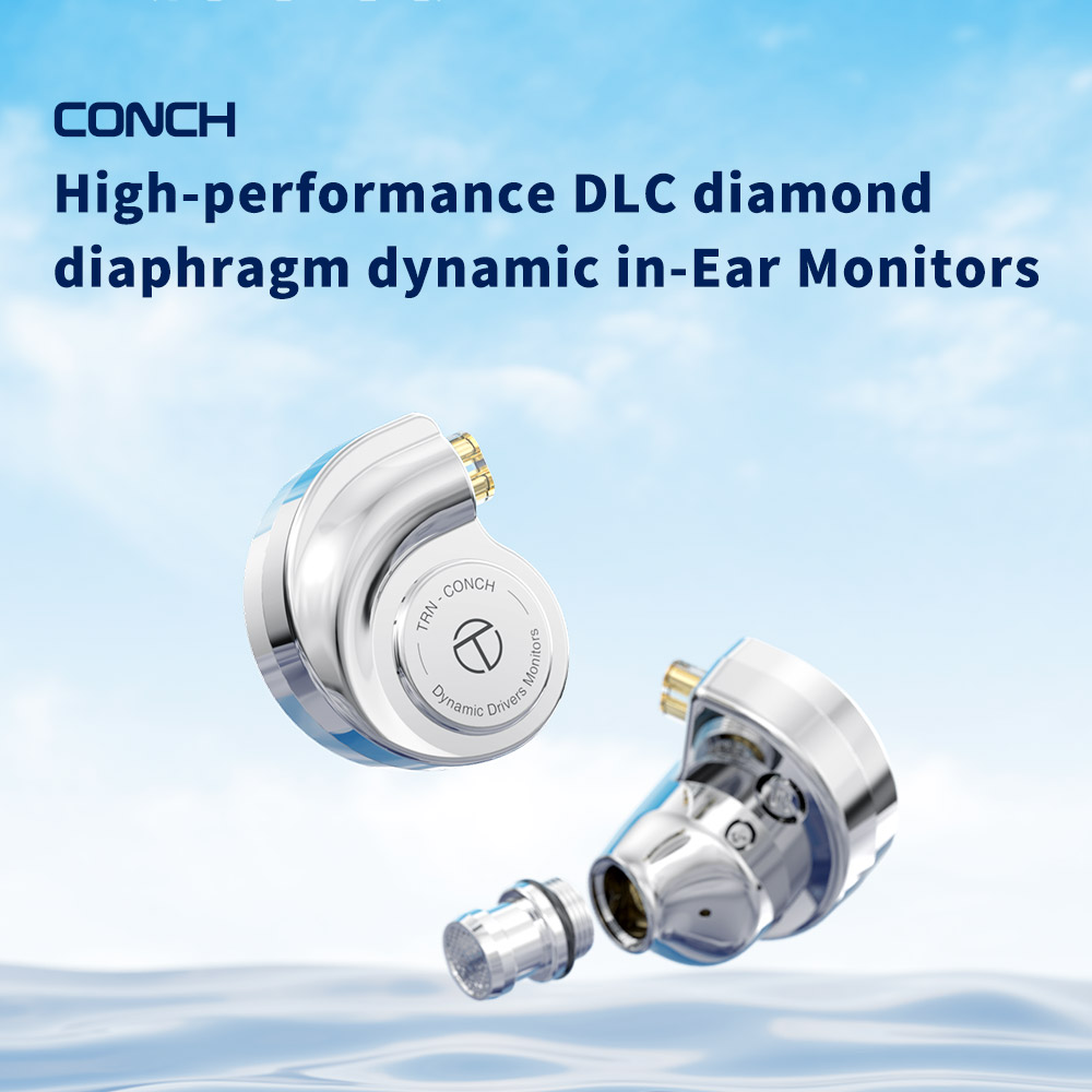TRN Conch Earphone Lucky Bag H - Planar Magnetic Iem Earphones review and price