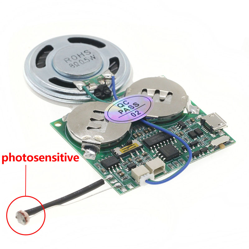 DIY Light Sensor Sound Module  - Speakers review and price