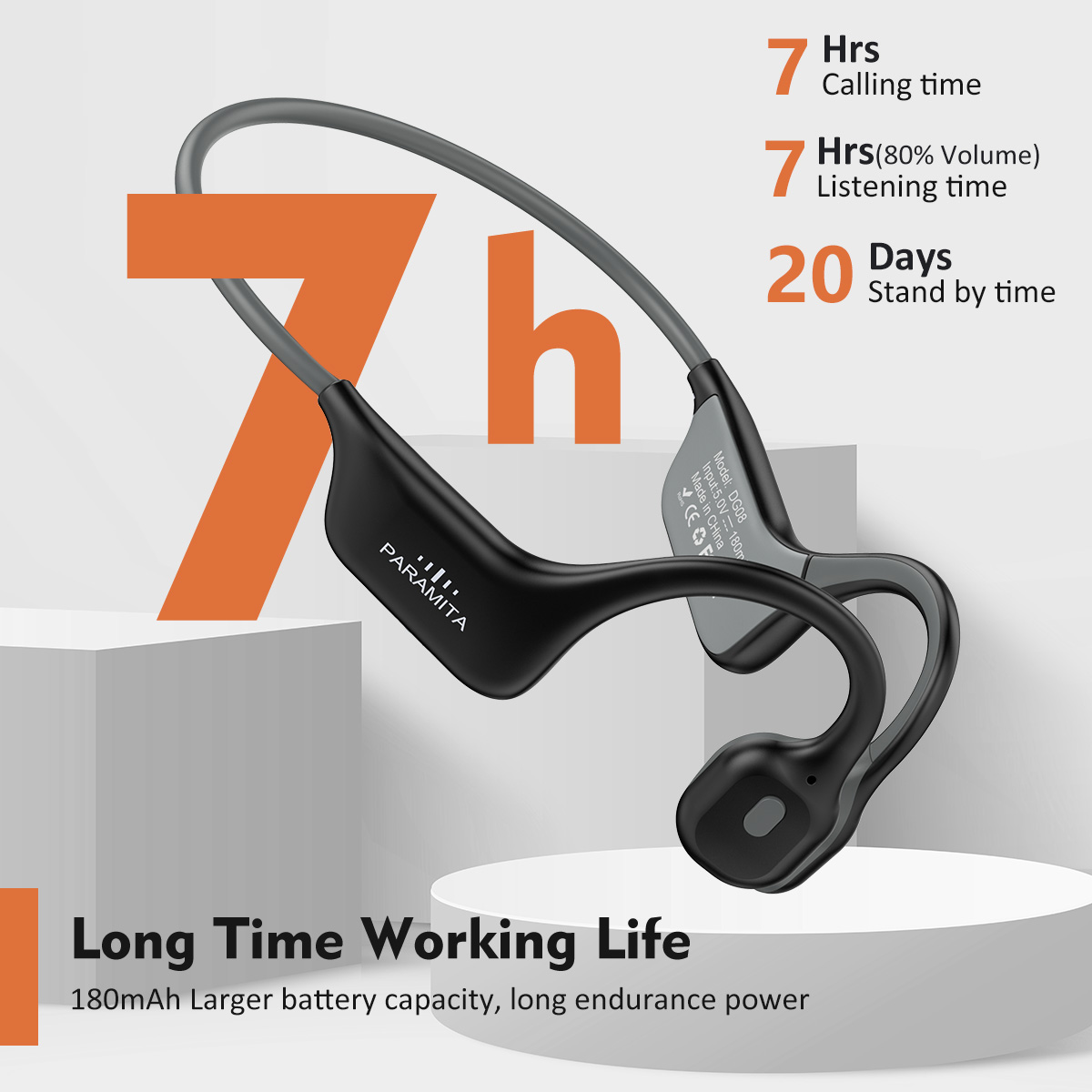 2024 Classic DG08 Bone Conduct - Bone Conduction Running Headphones review and price
