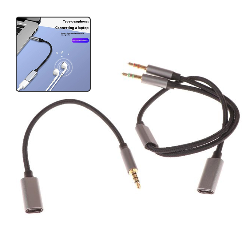 1Pcs Phone Tablet PC Accessori - Type C Wired Earphones With Mic review and price