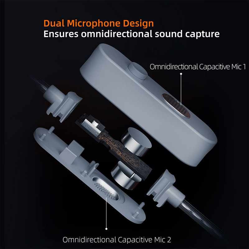 NEW KZ M2 Dual Microphone silv - Type C Wired Earphones With Mic review and price