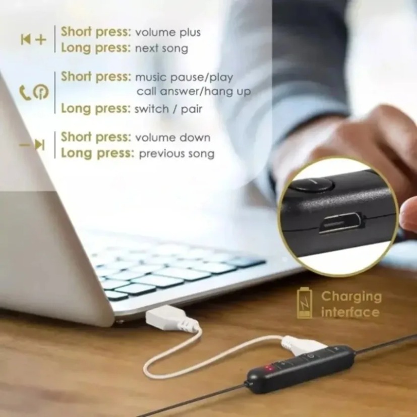 Neckband Bluetooth Earphones I - Magnetic Neckband Sports Earphones review and price