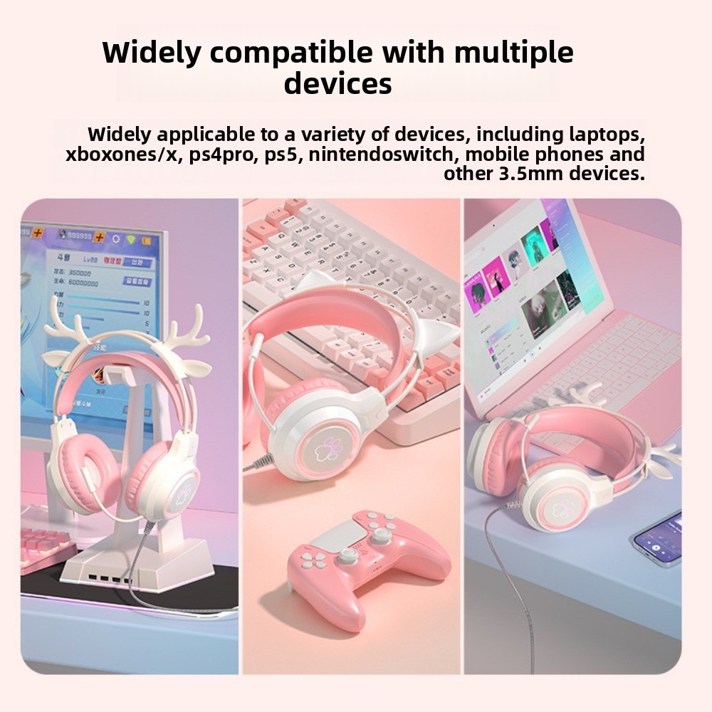RGB Gaming Earphones with High - Gaming Headset With Mic Rgb review and price