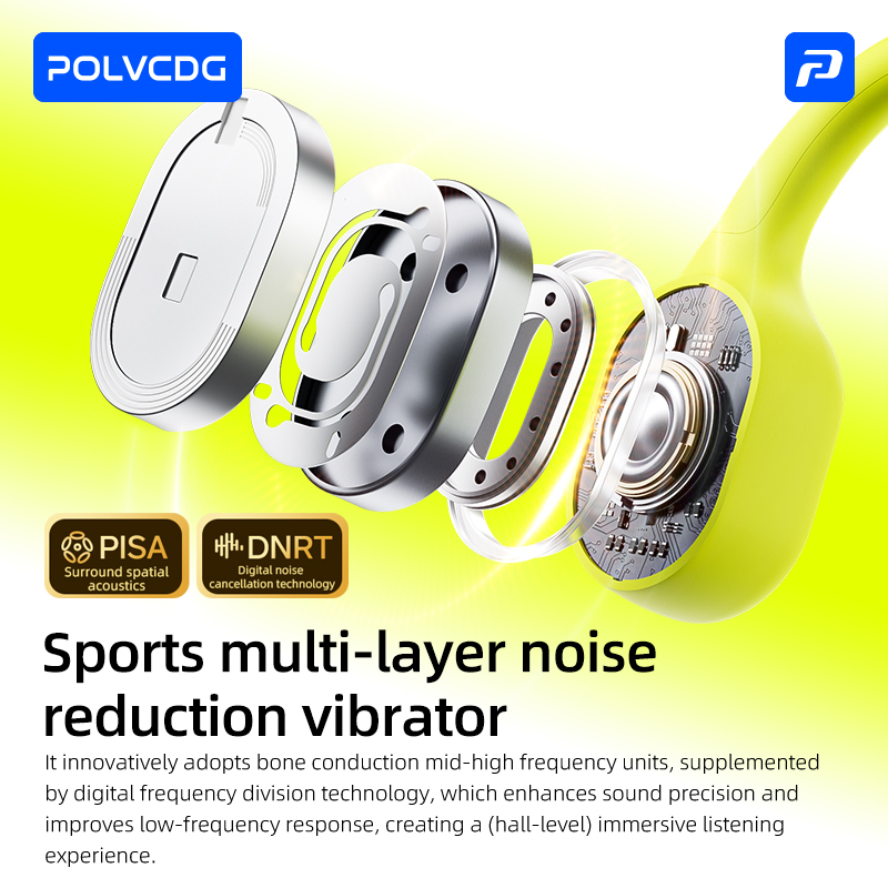 POLVCDG 8G Memory Bone-Conduct - Bone Conduction Running Headphones review and price