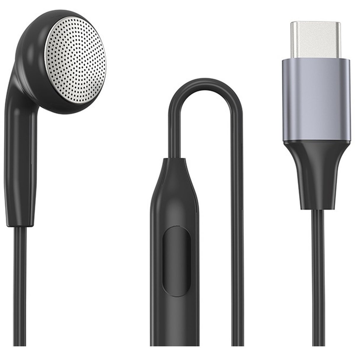 DT75BG Type C Single Earbud wi - Type C Wired Earphones With Mic review and price