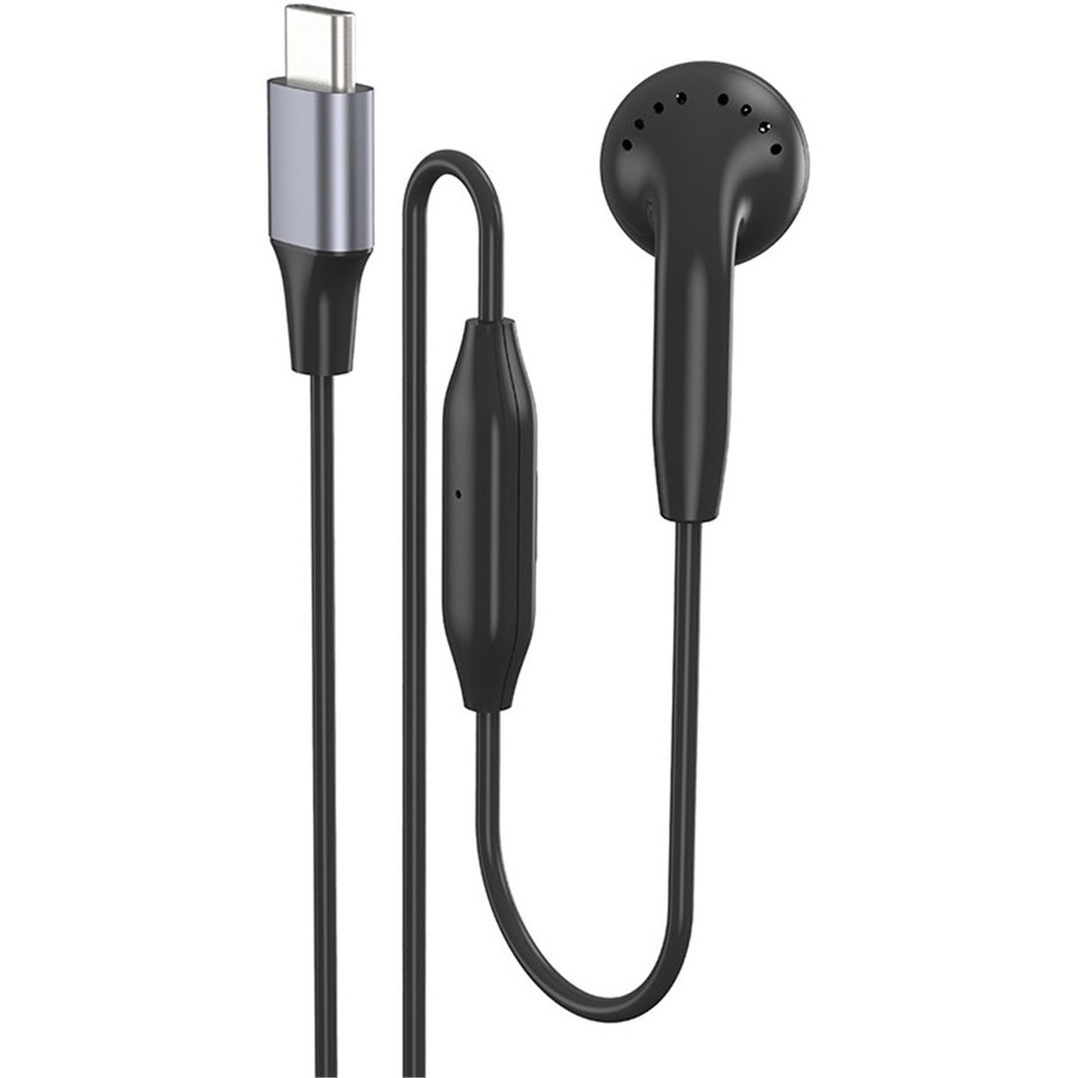 DT75BG Type C Single Earbud wi - Type C Wired Earphones With Mic review and price