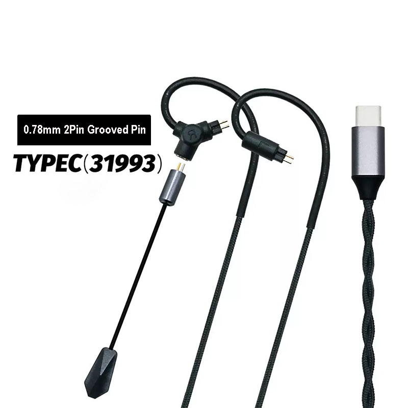 0.78 QDC MMCX Gaming Earphone  - Type C Wired Earphones With Mic review and price